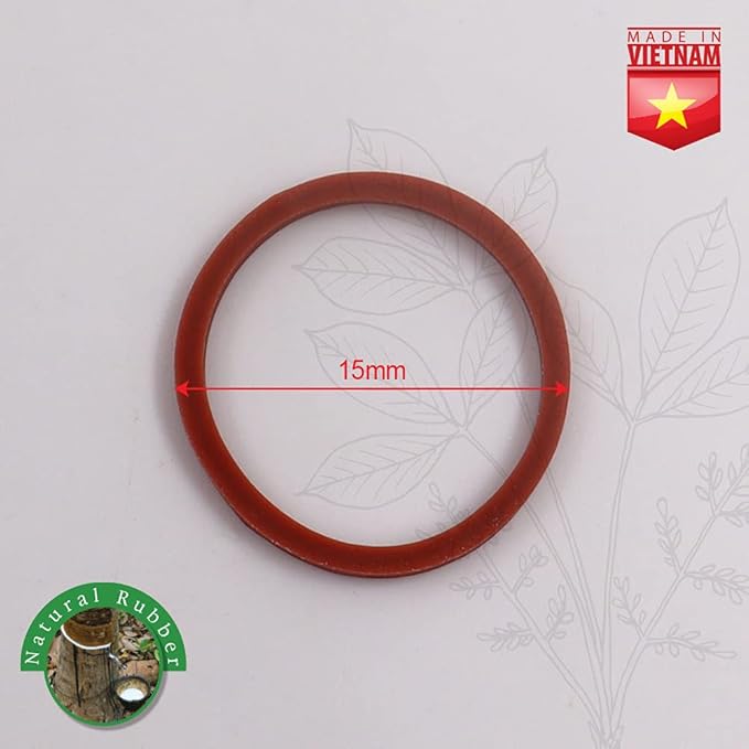 1000 Soft Elastic Hair Accessories 250 Pcs per Pack (Light Brown - 4 Packs) - Stretchy Hair Ties, No Damage Rubber Bands for Braids, Made in Vietnam