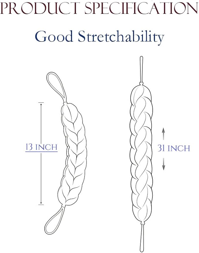 Long Stretch Back Sponge with Rope Handles Back Scrubber Bath Shower Mesh Sponge Exfoliating Body Scrub Stretch Braided Loofah for Men and Women(2-Pack,Blue Green)