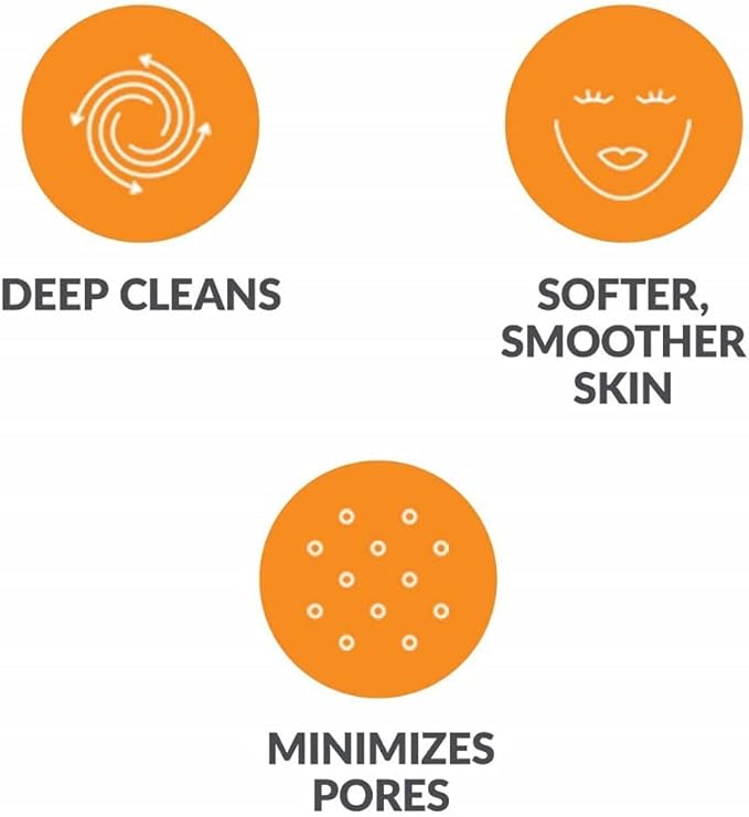 Evetree Radiance Facial Cleansing Brush Head Replacement | Compatible with Clarisonic Mia 1, Mia 2, Mia Fit, Alpha Fit, Smart Profile Uplift and Alpha Fit, 2 Pack (Radiance)