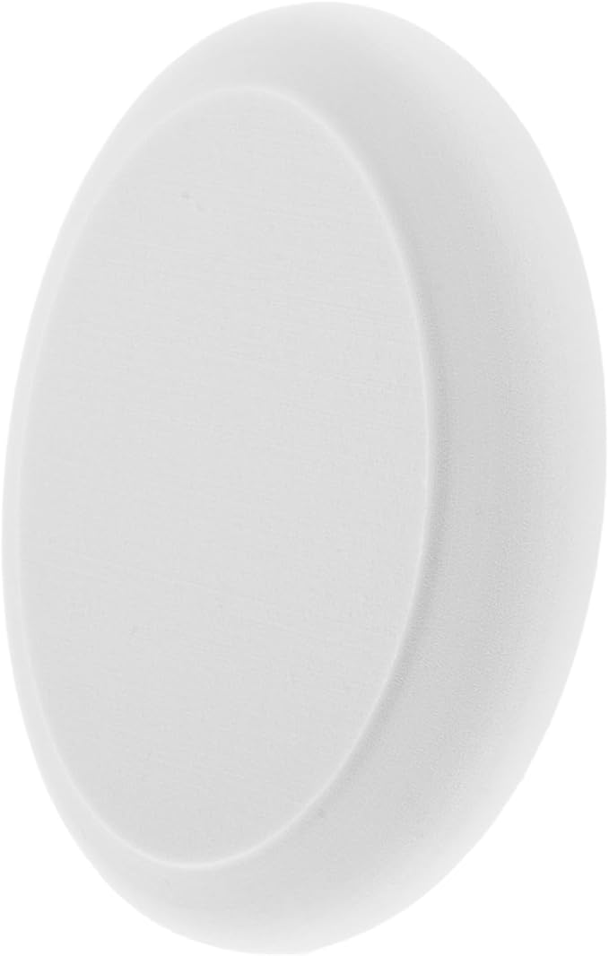 FRCOLOR Oval Shape Lotion Applicator Brush Head 4-Pack Soft Exfoliating Replacement Pads for Body and Back Scrubbing for Shower Use Gentle on Skin