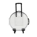HBZGTLAD 10pcs false eyelashes packaging box pink luggage lashes suitcase mink lashes packing fluffy and curly case empty (D-white)