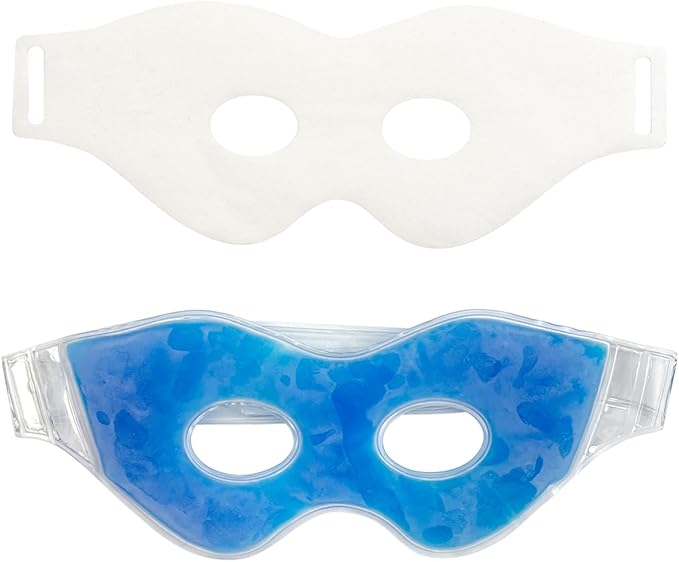 Sport Emblema Disposable Non-Woven Eye Mask Sleeves, 2 Pcs – Soft Breathable Fabric Covers for Reusable Cooling Eye Mask,Designed for SportEmblema Hot Cold Therapy Masks
