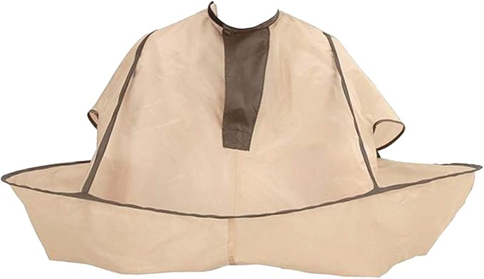 SUNTRADE Barber Cloak,Hair Cutting Cloak Umbrella Cape Salon Barber Hairdressing Gown for Adult