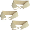 DEARMAMY 3pcs Exfoliating Bath Scrubber Strap for Skin Cleaning and Back Massage for Deep Cleansing and Exfoliation Shower Gentle Skin Types
