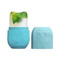 Diamond ice Cube Roller - Silicone Skin Care ice Roller for face & Eye Puffiness Relief Beauty gua sha Facial Tools Massage ice Mold cryo Cube ice Roller Best Women’s Gift (Blue)