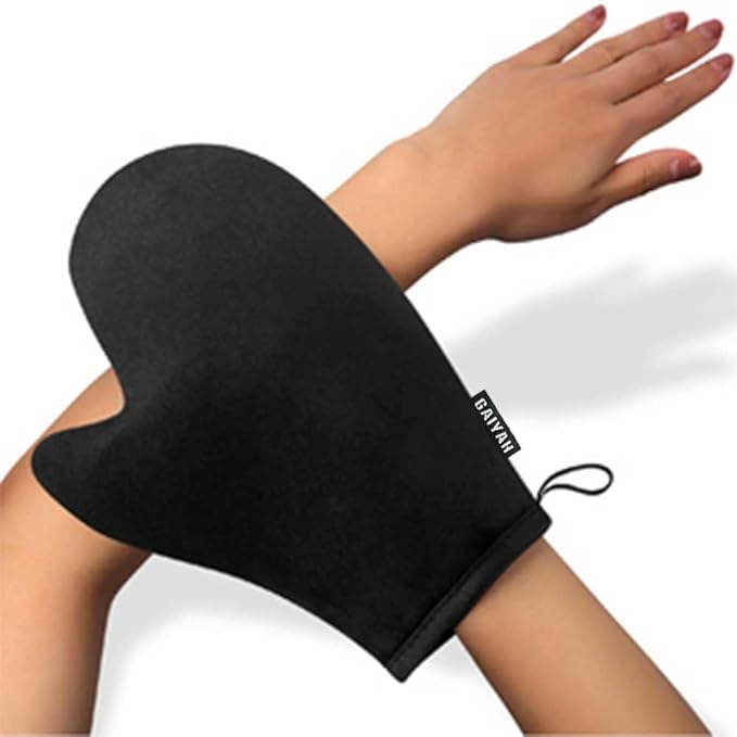 GAIYAH Self Tanning Mitt Applicator - Sunless Tanning Mitt Self Tanning Mitten Self Tanner Mitt Applicator Self Tanning Glove for Self Tan Mitt Applicator Tanning Mitts for Tanning Lotion, Mousse