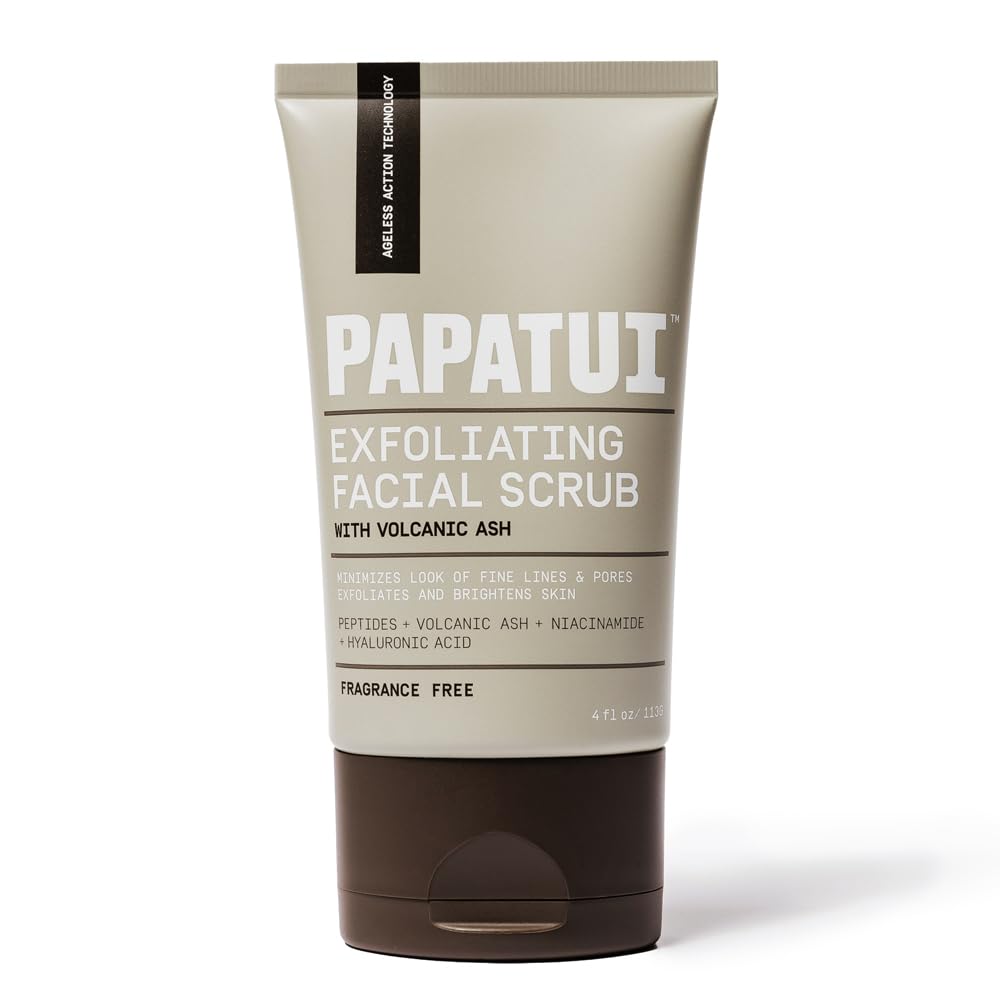PAPATUI by Dwayne Johnson Exfoliating Face Scrub Fragrance-Free 4 fl oz