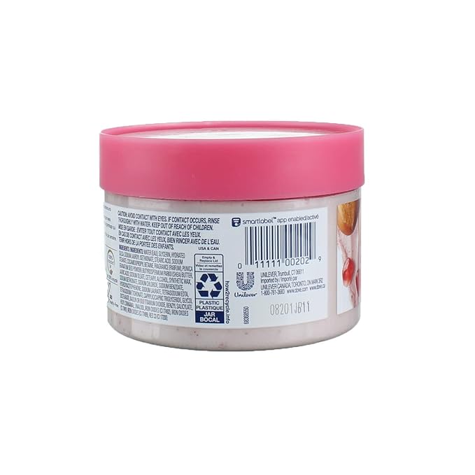 Dove Exfoliating Body Polish Body Scrub, Pomegranate & Shea (Pack of 4)