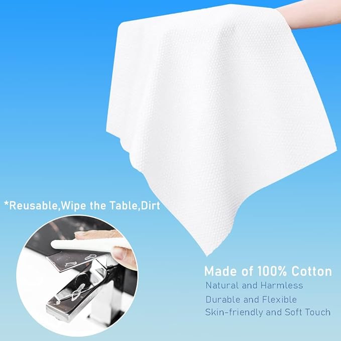 Compressed Towels,110PCS Compressed Face Towel with Carrying Case and Towel Dispenser,Disposable Portable Mini Tissue for Travel,Sport,Camping