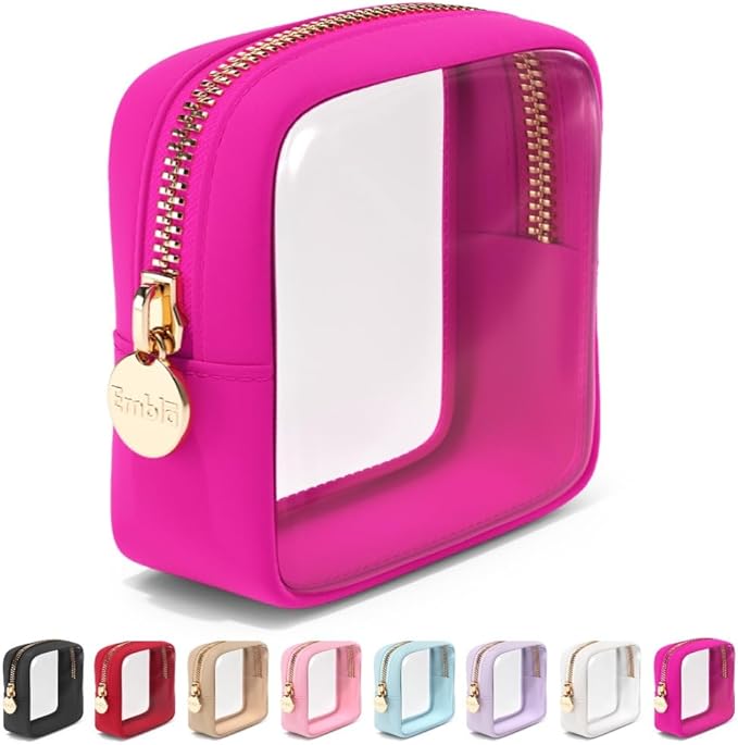 Makeup Bag for Women, Travel Cosmetic Organizer, Waterproof Toiletry Pouch