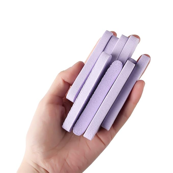 Facial Sponge Compressed,120 Count PVA Professional Makeup Removal Round Face Wash Sponges Spa Pads Exfoliating Cleansing for Women,Purple