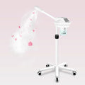 Facial Steamer Professional for Deep Cleansing and Hydration, Face Steamer for Estheticians with Adjustable Height, Spa Ozone Steamer on Wheels, Suitable for Home and Beauty Spa Salon Use