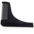 Beard Bro Beard Shaping Tool Sex Man Gentleman Beard Trim Template hair cut hair molding trim template beard modelling tools (Black)