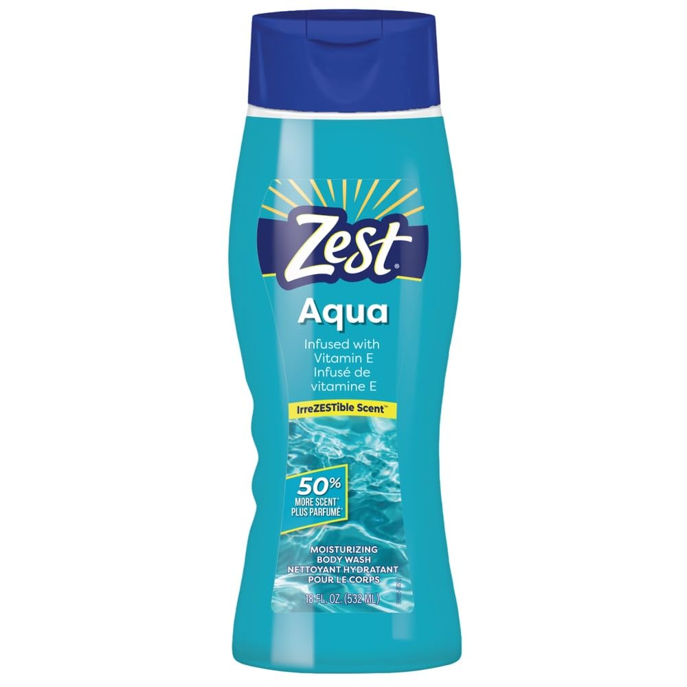Zest Invigorating Body Wash - Ocean Breeze for Unisex - 18 oz Body Wash