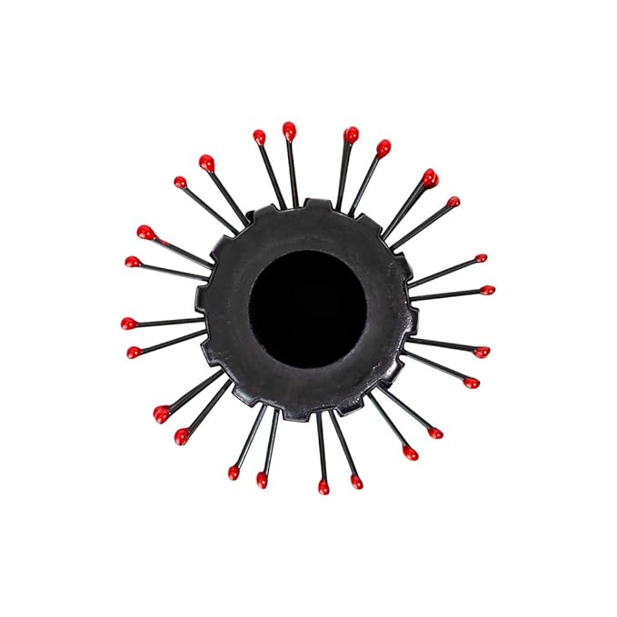 Cricket Static Free RPM 12XL Row Round Hair Brush - Effortless Curling, Blow-Drying, and Styling, Ideal for Adding Volume and Creating Smooth Finishes, All Hair Types