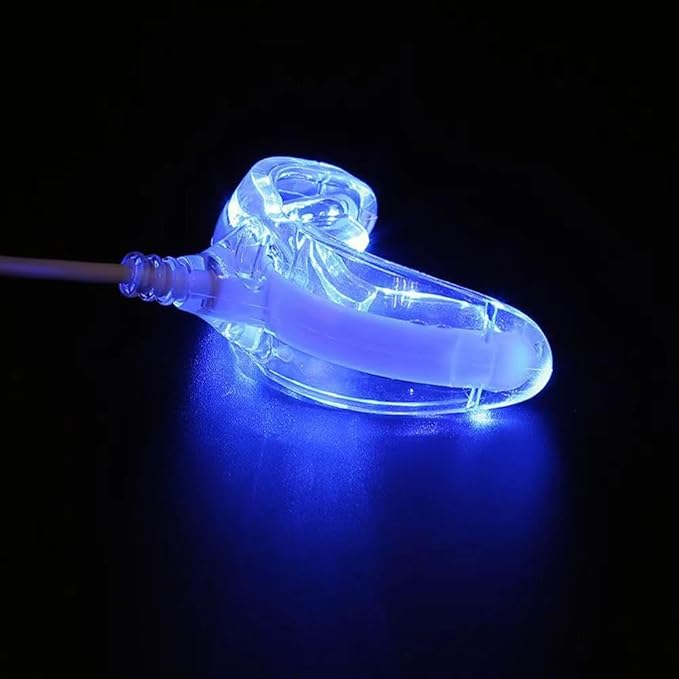 Gum Stimulator with Blue Light Therapy – Oral Care for Gum Health, Fresh Breath & Plaque Removal, Portable, Gum Support for Healthy Smile