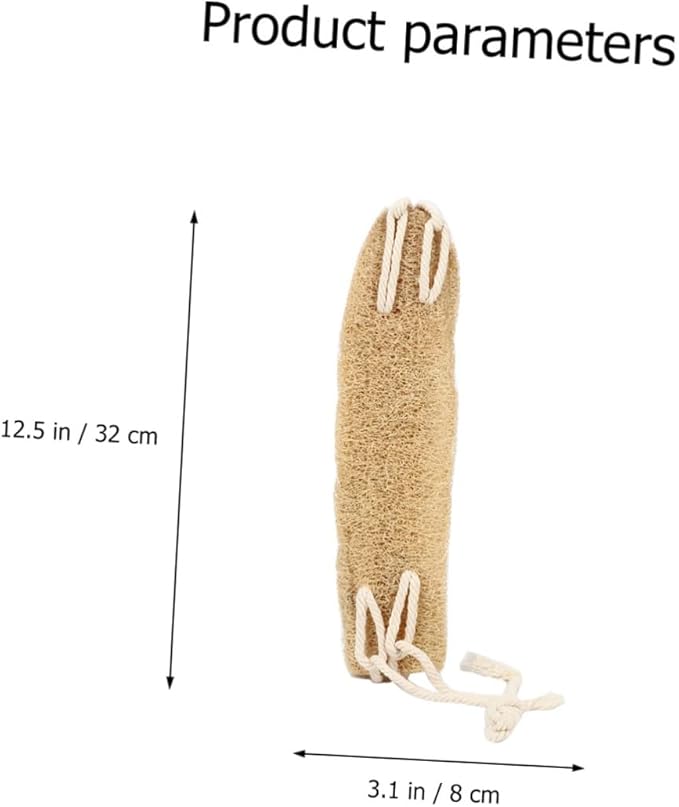 OATIPHO Back Scrubber Exfoliating Strap Comfortable Durable Shower Scrubber for Deep Cleaning Fast Drying Breathable Design for Body Care and Spa Use