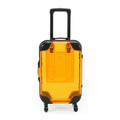 HBZGTLAD 10pcs false eyelashes packaging box pink luggage lashes suitcase mink lashes packing fluffy and curly case empty (A-yellow)