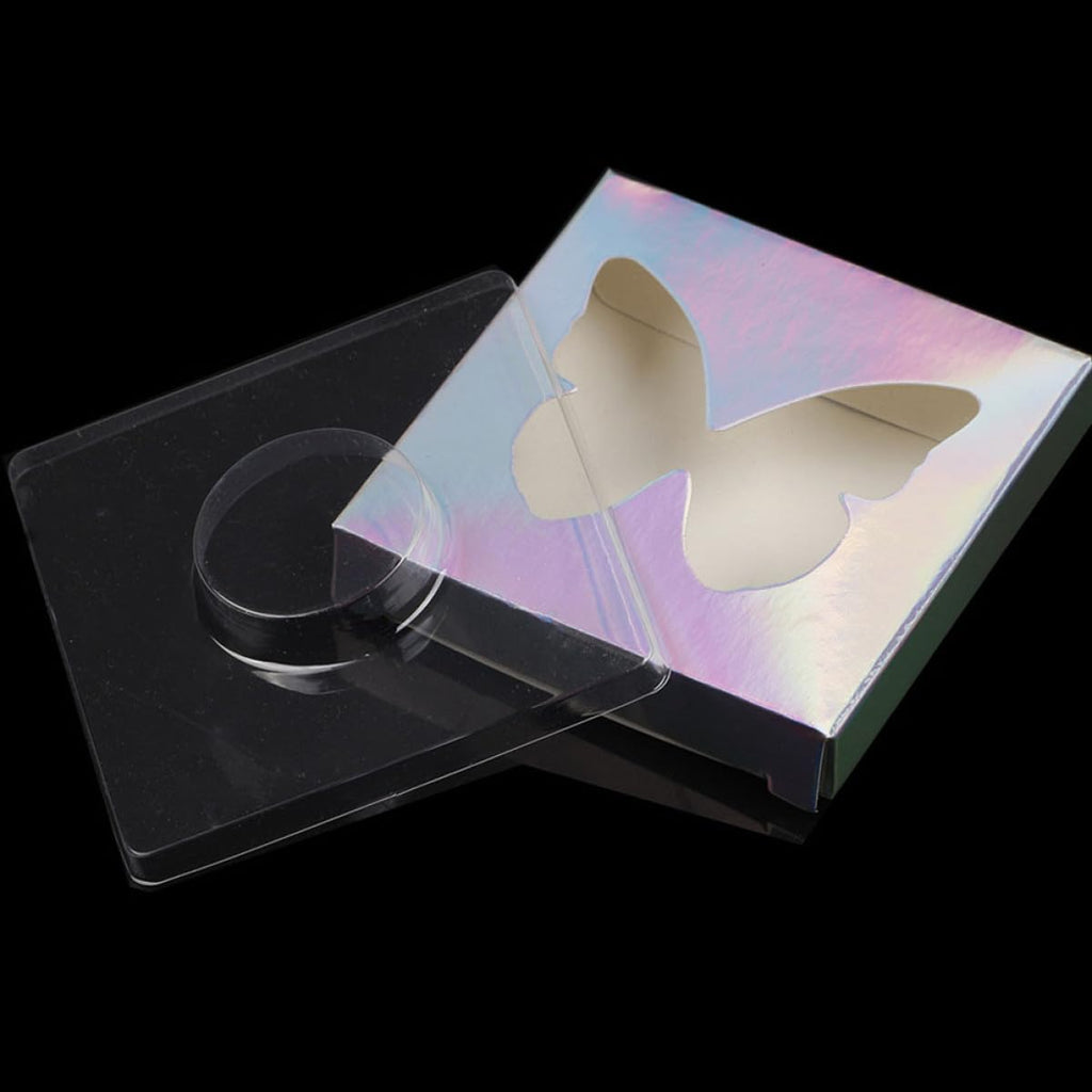 DOITOOL Eyelash Storage Box 10 X Boxes 10 X Lash Trays 10 X Paper Cards