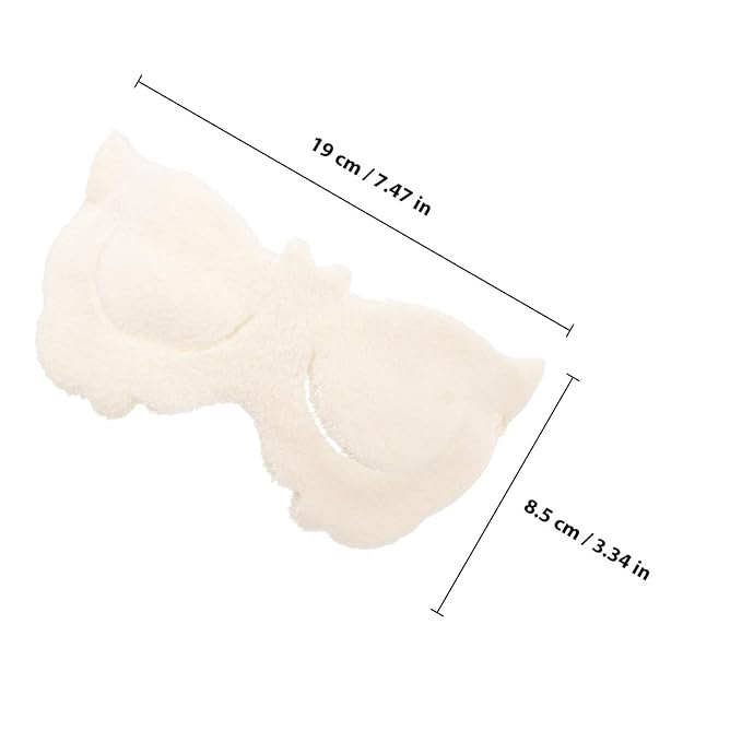 BCOATH Thickened Cold Hot Compress Facial Towel Double-layer Plush Reusable Face Mask for Women Skin Care Spa Eye Treatment