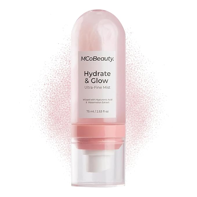 MCoBeauty Hydrate & Glow Ultra Fine Mist - Hydrating Shimmer Face Mist