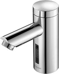 Sloan Optima EAF-250 Sensor Activated Touch-Free Faucet, Commercial Grade with Mounting Hardware - 0.5 GPM Battery-Powered Deck-Mounted Mid Body, Polished Chrome Finish, 3335060