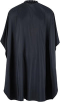 llezza Professional Salon Hair Cutting Cape, Barber Cape for Men/Women, Adjustable Snap Button with Waterproof Hairdressing Salon Cape for Haircut, Coloring, Makeup, Styling(52" x 47"), Black
