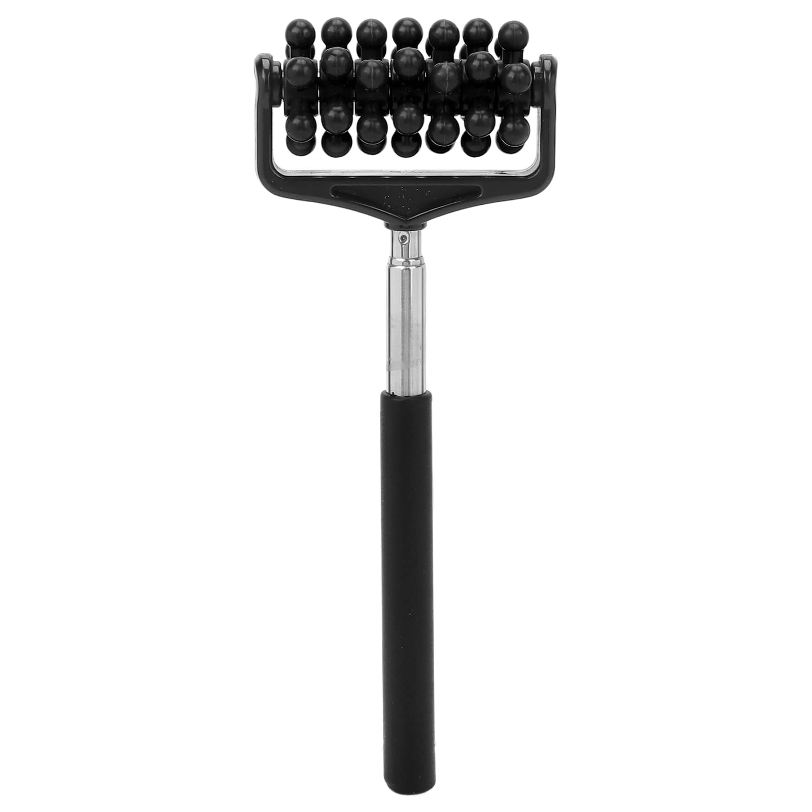 Ymiko Massage Stick for Men and Women – Telescopic Granular Body Roller for Neck, Back, Legs – Black