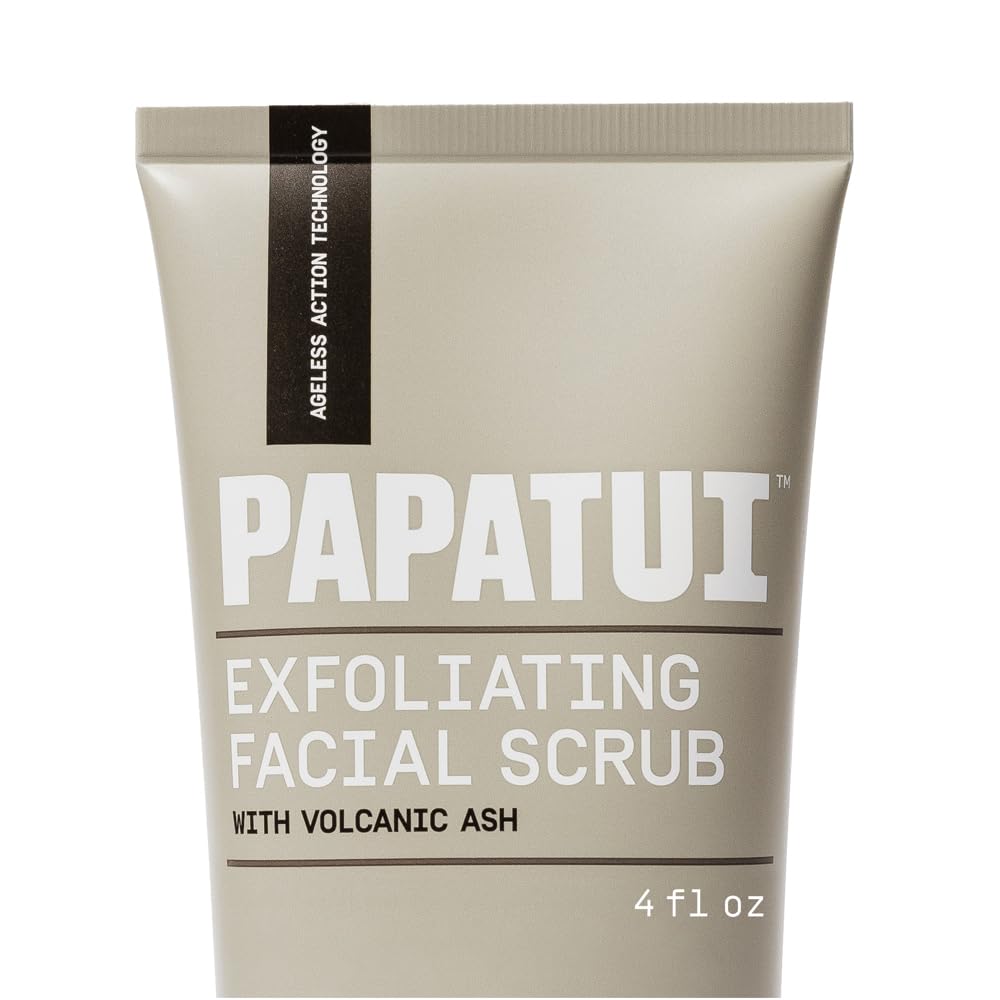 PAPATUI by Dwayne Johnson Exfoliating Face Scrub Fragrance-Free 4 fl oz