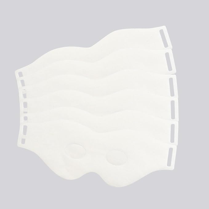 Sport Emblema Disposable Non-Woven Eye Mask Sleeves, 2 Pcs – Soft Breathable Fabric Covers for Reusable Cooling Eye Mask,Designed for SportEmblema Hot Cold Therapy Masks