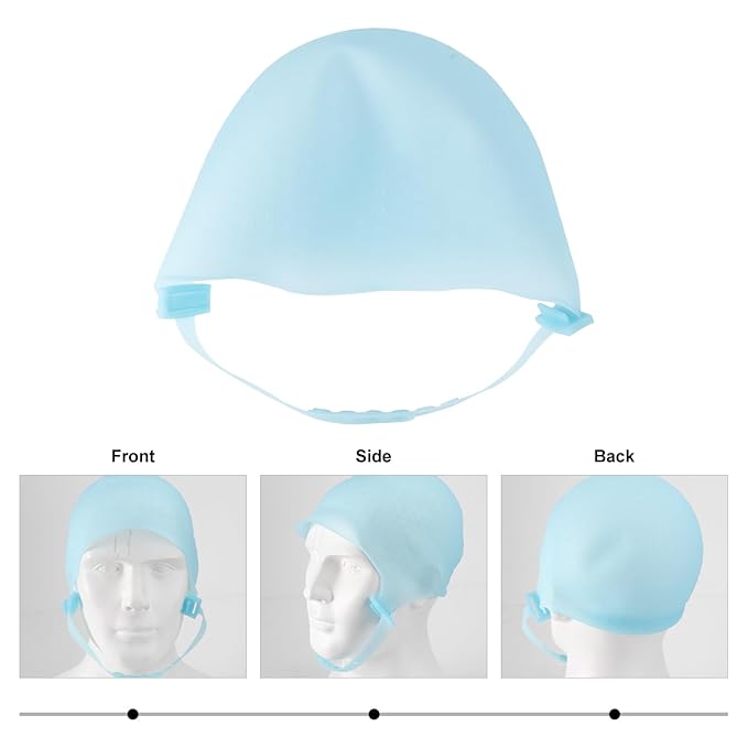 Reusable Hair Coloring Highlight Cap Hook Hairdressing Highlighting Kit Salon Home Use Hair Dye Cap Holes Precise Hair Streaking Easy Clean