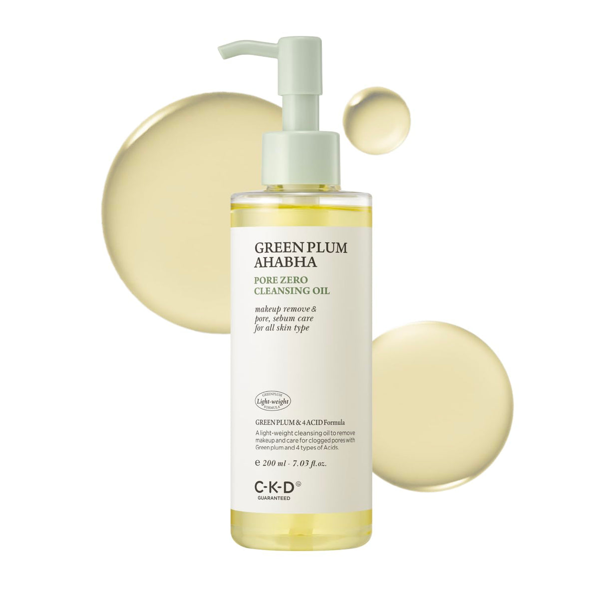 CKD Green Plum AHA BHA Clay Mask Cleanser (130 g)