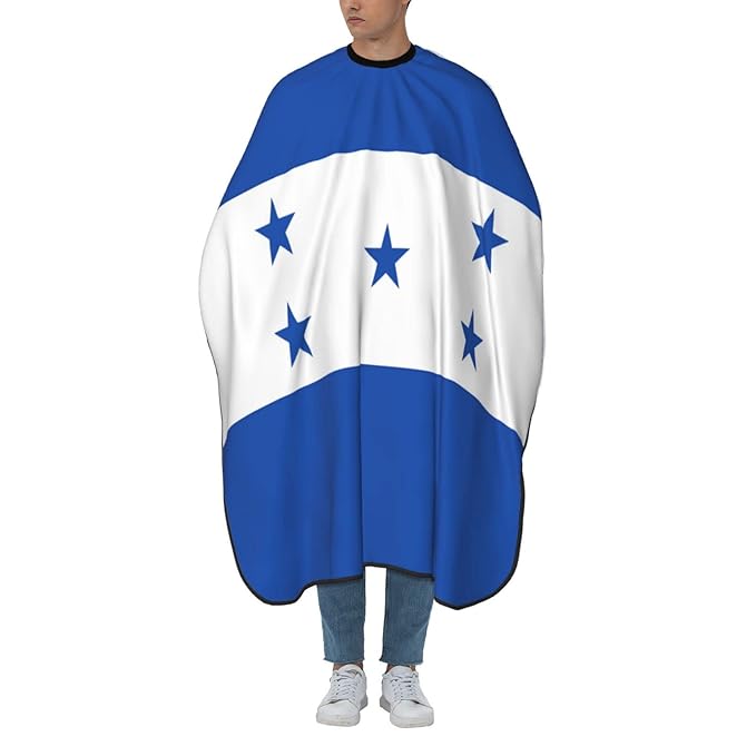 Flag Of Honduras Barber Cape Hair Cutting Cape Apron Hair Stylist Supplies Barber Accessories For Clients Men Women