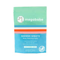 Megababe Cucumber Mint Shower Sheets, Oversized Wipes, 10 Wipes (Pack of 1)