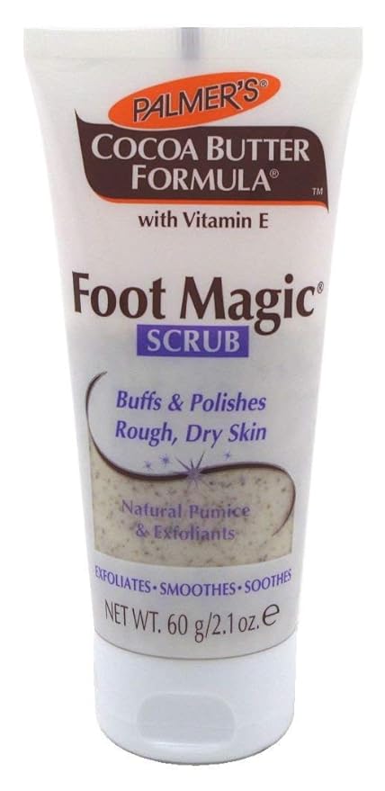 Palmers Cocoa Butter Foot Magic Scrub 2.1 Ounce (Pack of 3)