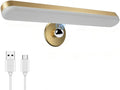 Benreom Wireless Vanity Light for Mirror, Rechargeable LED Bar, Gold