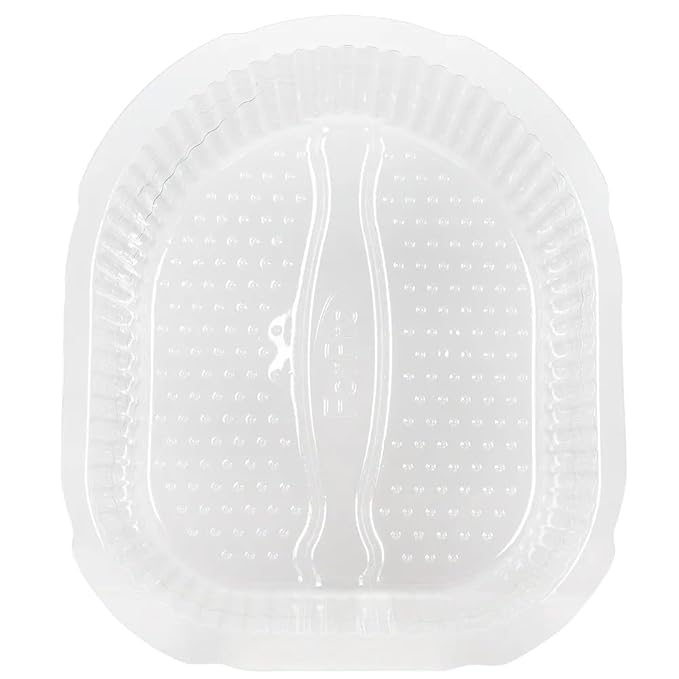 ForPro Universal Pedi Bath Liners - 50% THICKER - Fit Footsie Bath Plus Foot Bath, Disposable Pedicure Foot Tub Liners for Foot Spa Basins & Foot Bath Soaks, Clear, 50-Count