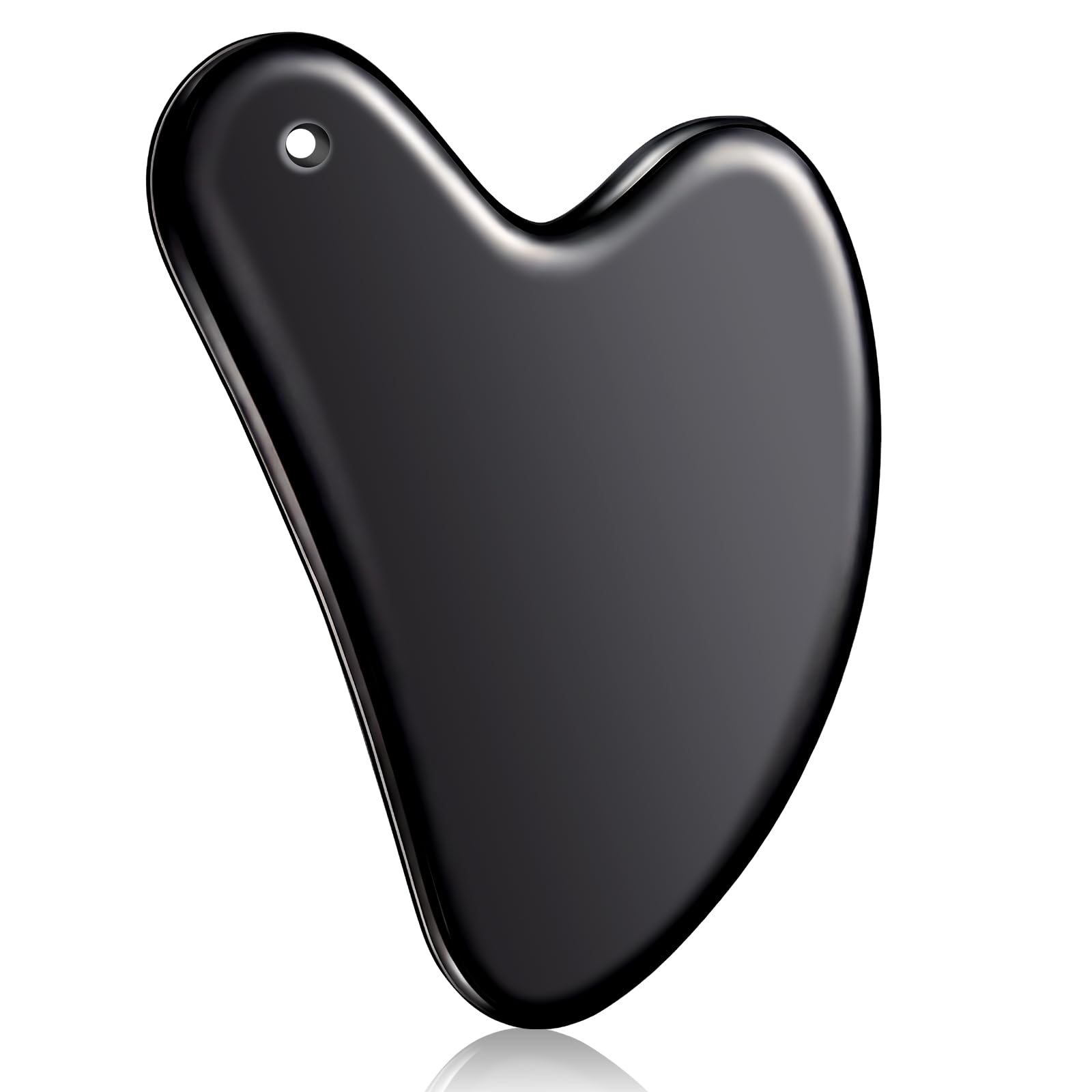 Nuanchu 304 Stainless Steel Gua Sha Facial Tool Black