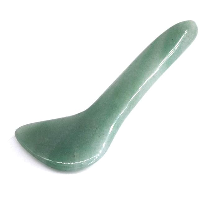 TOP SEWING Gua Sha Facial Tool Natural Jade Stone Massage Board Tools for SPA Acupuncture Therapy Trigger Point Treatment, Gua Sha Scraping