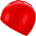 Doovid Swim Caps for Women Men Waterproof Silicone Ear Protection Long Hair High Elasticity Swimming Cap