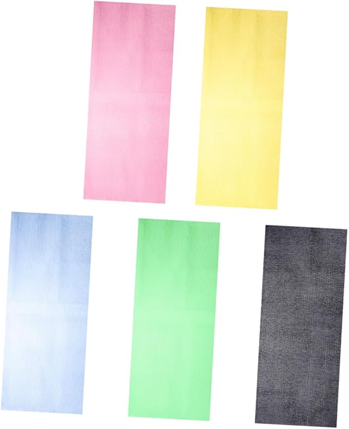 LALADEFIEE 5Pcs Exfoliating Bath Back Scrubber with Long Strap for Effortless Cleansing Gentle Skin Exfoliation for Back and Neck Cleaning Random Colors Random Color