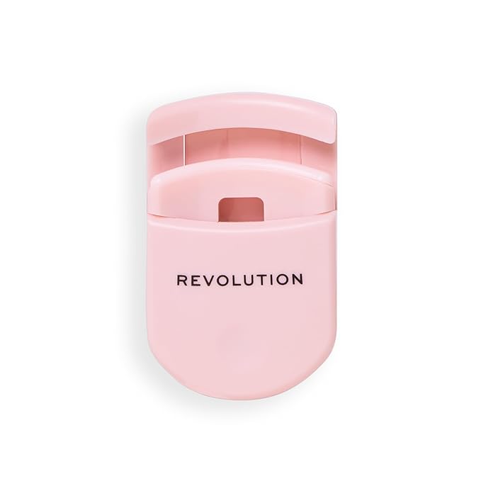 Revolution, Lash Stash Compact Curler, Long-Lasting Lifting Effect, Volume Boosted Eyelashes, Compactable, Vegan & Cruelty-Free