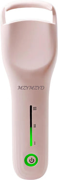 Heated Eyelash Curler, Eyelash Curlers with 3 Temp Settings, 10S Quick Heat-Up, 24H Long-Lasting Natural Curl, Type-C Recharge, Mini Electric Eyelash Curler for Women - Pink