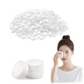 Puppyparagraph Compressed Towel Tablets, portable disposable compressed Face Towels,Mini Compressed Towel Highly Absorbent Compression Face Towels for Travel, Hiking, Camping (100PCS)