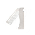 Hair Combs for Women and Men Folding Beard Comb Stainless Steel is Durable