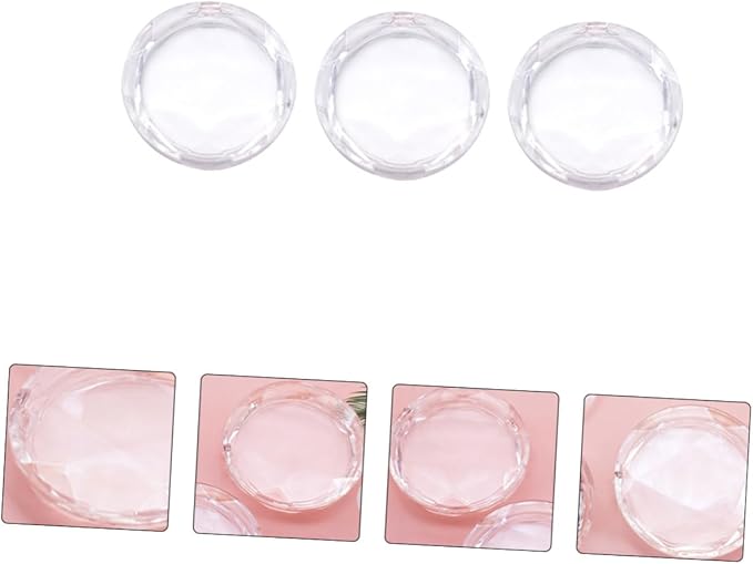 PartyKindom 3pcs Eyelash Storage Boxes Makeup Organizer for False Lashes Compact Eyelash Case Rational Design for Travel and Cosmetic Bags
