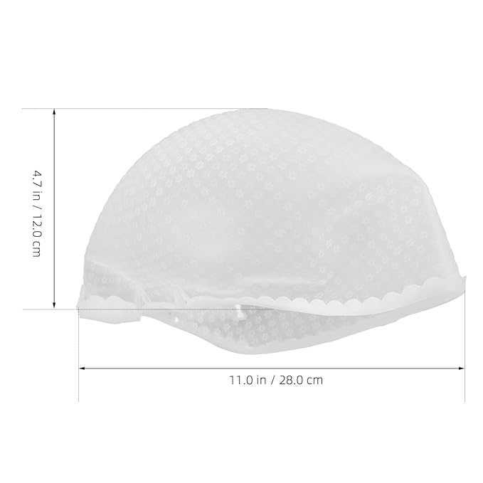 Baluue Highlight Cap, Reusable Silicone Hair Dye Cap with Pre-Punched Holes for Hair Dyeing Coloring Highlighting and Conditioning Soft Comfortable Fit for Salon and Home Use, Salon Tools Kit