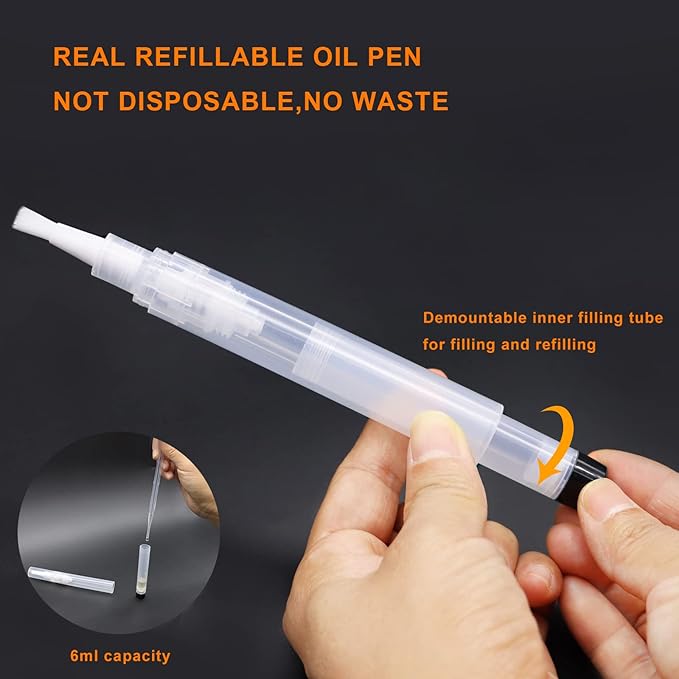 URGINO Cuticle Oil Pen, 3 Pack, Refillable