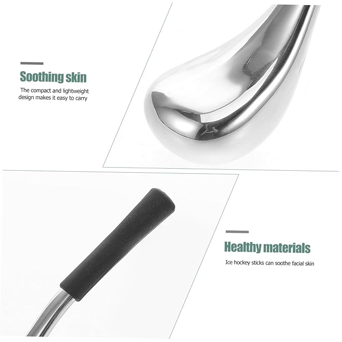 Ice Face Roller Tool Facial Cooling Globes for Reducing Puffiness Handheld User-friendly Design for Skincare and Beauty Routines