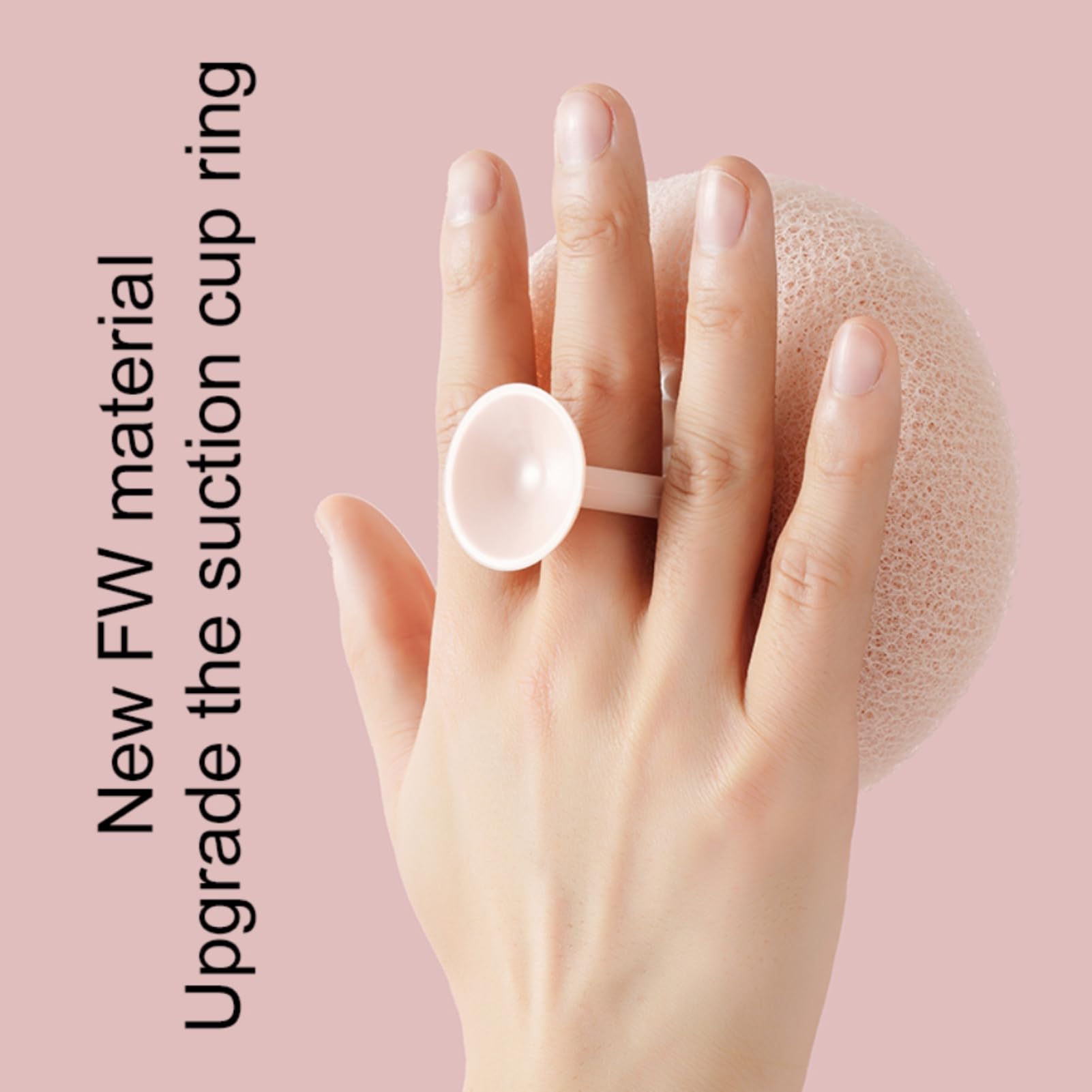 Soft Sunflower Bath Ball with Suction Cup Hook, 3D Textured Mesh Exfoliating Bath Sponge Cleaning Brush，New Silicone Massage Center for Deep Cleansing (Off-White+Flesh Pink+Purple)